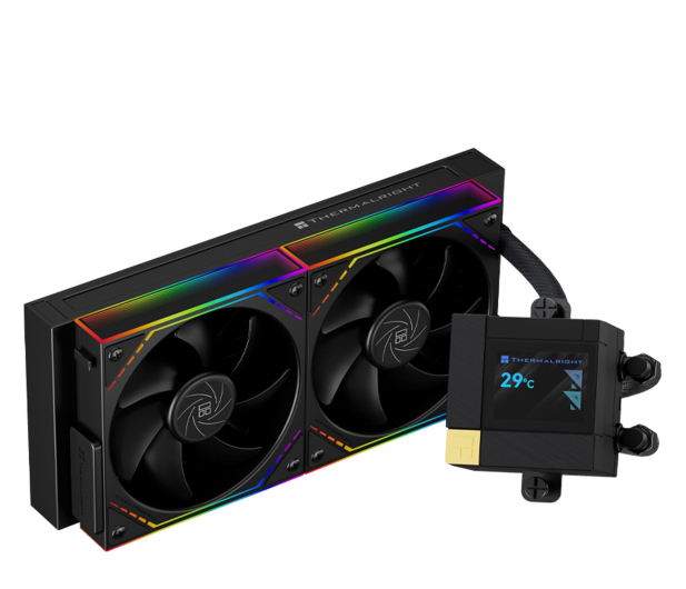 Thermalright Core Matrix 240 Vision Argb 2x120mm Core Matrix 240 Vision Argb Black - 1426037 - zdjęcie